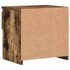 vidaXL Nachtkastjes 2 st 40x30x39 cm bewerkt hout gerookt eikenkleurig