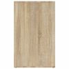 vidaXL Kledingkast 80x40x65 cm bewerkt hout sonoma eikenkleurig