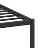 vidaXL Bedframe zonder matras bewerkt hout bruin eikenkleur 80x200 cm