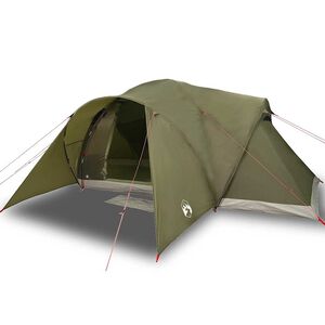 vidaXL Koepeltent 6-persoons waterdicht olijfgroen