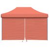 vidaXL Partytent Terracotta 279 x 410 x 315 cm Oxford Stof