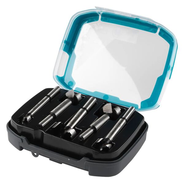 wolfcraft Houtcilinderboren staal 5-delig 1002000