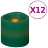 vidaXL Kaarsen 12 st LED warmwit