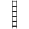 vidaXL Boekenkast 6-laags 40x30x188 cm bewerkt hout zwart