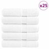 vidaXL Badhanddoeken SOLUND 25 st 600 g/m&sup2; 100x150 cm wit