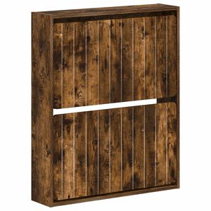 vidaXL Wandgemonteerde Schoenkast ZWOLLE 71 x 17 x 86 cm Bewerkt hout