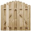 vidaXL Poort 100x100 cm ge&iuml;mpregneerd grenenhout