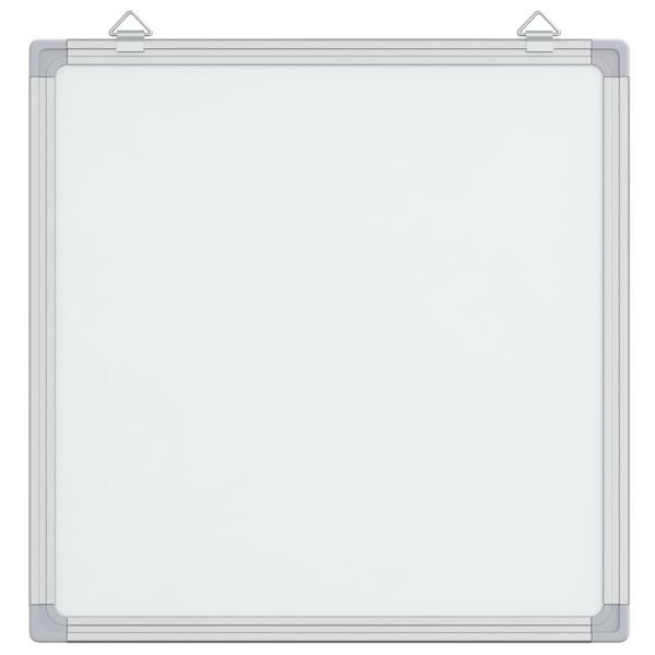 vidaXL Whiteboard magnetisch 60x60x1,7 cm aluminium