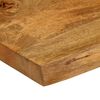 vidaXL Tafelblad met natuurlijke rand 140x60x3,8 cm massief mangohout