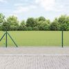 vidaXL Afrasteringspaal Groen 50 x 0,5 m (25 x 25 mm gaas)