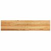 vidaXL Traptreden 20 st 120x30x2 cm massief eikenhout lichtbruin