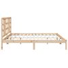 vidaXL Bedframe massief hout 200x200 cm