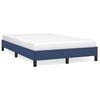 vidaXL Bedframe zonder matras 120x200 cm stof blauw