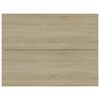 vidaXL Nachtkastjes 2 st 40x30x30 cm bewerkt hout sonoma eikenkleurig
