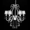 vidaXL Kroonluchter met 2300 kristallen wit