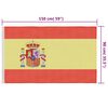 vidaXL Vlag Spanje 90x150 cm