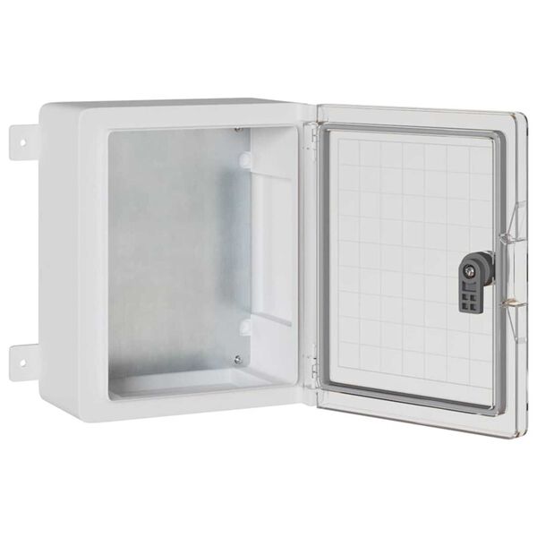 vidaXL Bedieningskast Grijs 47 x 20 x 60 cm ABS Kunststof