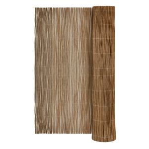 vidaXL Tuinscherm 300x100 cm wilgenhout bruin