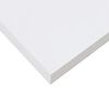 vidaXL Wandschappen zwevend 2 st 23x23,5x3,8 cm MDF hoogglans wit