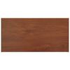vidaXL Raamsokkel Bruin hout 80 x 40 x 4,5 cm PVC