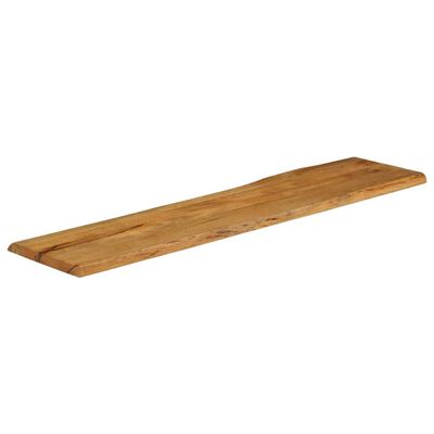 vidaXL Tafelblad met natuurlijke rand 180x40x3,8 cm massief mangohout