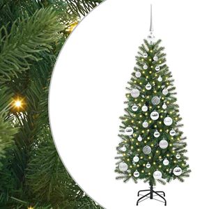 vidaXL Kunstkerstboom Groen 120 cm PE en PVC