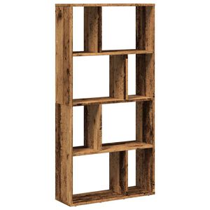 vidaXL Boekenkast 60x20x120,5 cm bewerkt hout oud houtkleurig
