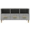 vidaXL Tv-meubel 102x36x50 cm bewerkt hout betongrijs