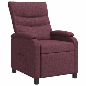 vidaXL Relaxfauteuil Paars Stof