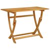 vidaXL Sydney Rechthoekige Tafel Bruin 110 x 55 x 75 cm