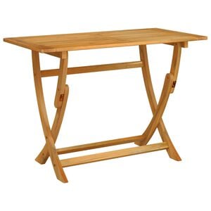 vidaXL Sydney Rechthoekige Tafel Bruin 110 x 55 x 75 cm