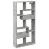 vidaXL Wandkast 50x15x100 cm bewerkt hout betongrijs
