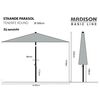 Madison Parasol Tenerife rond 300 cm ecru