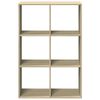 vidaXL Kamerscherm / boekenkast 69,5x29x103,5 cm hout sonoma eiken