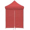 vidaXL Partytent Bordeauxrood 200 x 200 x 306 cm Oxford Stof