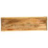 vidaXL Wandtafel 100x30x75 cm massief mangohout
