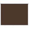 vidaXL Rolgordijn voor buiten 205(B)x140(H) cm HDPE bruin