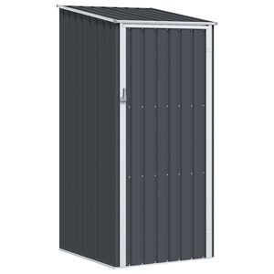 vidaXL Tuinschuur 87x98x159 cm gegalvaniseerd staal antraciet