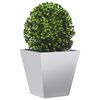 vidaXL Plantenbak 30x30x30 cm gegalvaniseerd staal