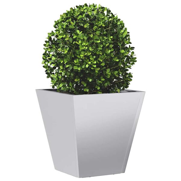 vidaXL Plantenbak 30x30x30 cm gegalvaniseerd staal