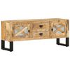 vidaXL Tv-meubel 110x30x45 cm ruw mangohout