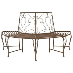 vidaXL Boom bank 4-Aantal zitplaatsen 160 x 80 x 89 cm Staal