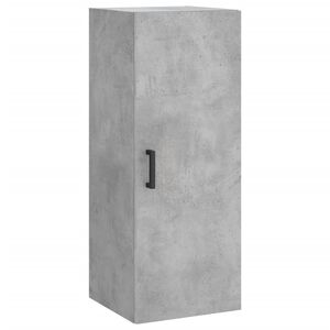 vidaXL Bovenkast 34,5x34x90 cm betongrijs