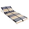 vidaXL Lattenbodem Bruin 80 x 190 cm Massief beukenhout