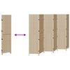 vidaXL Kamerscherm Beige 292 x 180 cm poly rattan
