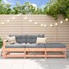 vidaXL 3-delige Loungeset massief douglashout