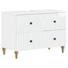vidaXL Badkamer wastafelkast ALKMAAR Hoogglans Wit 82 x 41 x 59 cm