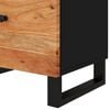 vidaXL Nachtkastje 50x33x60 cm massief acaciahout en bewerkt hout