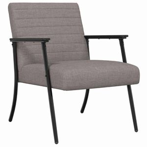 vidaXL Fauteuil Taupe Stof
