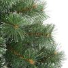 vidaXL Kunstkerstboom met 300 LED met standaard Groen 240 cm PE en PVC